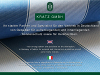 kratz-gmbh.de Webseite Vorschau