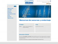 krause-systems.es Webseite Vorschau