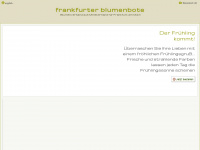 frankfurter-blumenbote.de Thumbnail