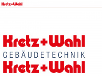 kretz-wahl.de Webseite Vorschau