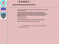 kubol.de Webseite Vorschau