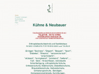 kuehne-neubauer.de Webseite Vorschau