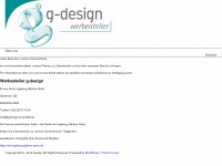g-design-buerstadt.de Webseite Vorschau