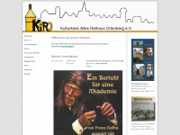 kulturkreis-ortenberg.de Webseite Vorschau