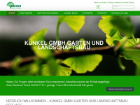 kunkel-garten.de Webseite Vorschau