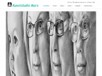 kunststudiomarx.de Webseite Vorschau
