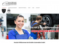 autohaus-schaefer.info Webseite Vorschau