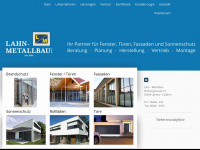 lahn-metallbau.de Webseite Vorschau