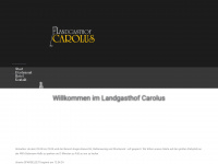 landgasthof-carolus.de Webseite Vorschau