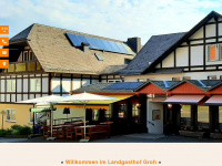 landgasthof-groh.de Webseite Vorschau