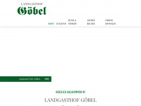 landgasthof-hotel-goebel.de Webseite Vorschau
