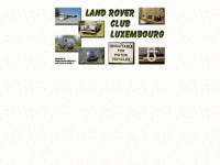 landroverclub.lu Webseite Vorschau