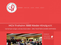 mgv-nieder-kinzig.de Webseite Vorschau