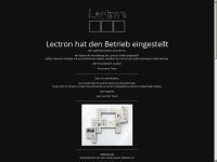 lectron.de Webseite Vorschau