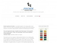 leder-fischer.de Webseite Vorschau