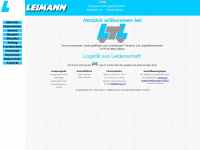 leimann.de Webseite Vorschau