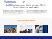 leo-herrmann.de Webseite Vorschau