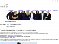 leonardo-personal.de Webseite Vorschau