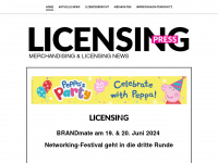 licensing-online.com Webseite Vorschau