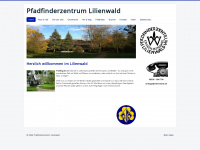 lilienwald.de Webseite Vorschau