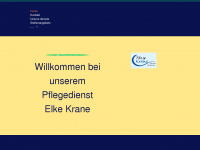 pflege-krane.de Webseite Vorschau