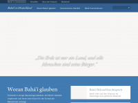bahai.de Webseite Vorschau