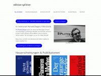 splitter.co.at Webseite Vorschau