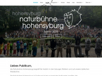 naturbuehne.de Webseite Vorschau