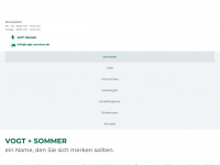 vogt-sommer.de Webseite Vorschau