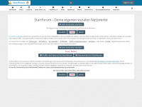 startforum.de Webseite Vorschau