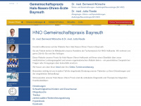 Hno-gemeinschaftspraxis-bayreuth.de
