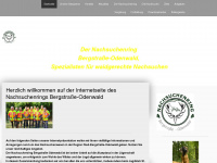nachsuchenring-bergstrasse-odenwald.de Webseite Vorschau
