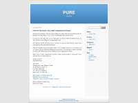 pure-comm.de Webseite Vorschau