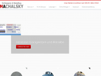 machalsky.de Webseite Vorschau