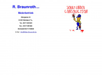 maler-braunroth.de Webseite Vorschau