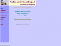fliednerverein-rockenberg.de Webseite Vorschau