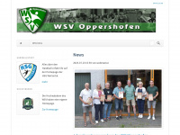 wsv-oppershofen.de Webseite Vorschau