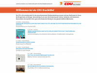 cdu-bruchkoebel.de Webseite Vorschau