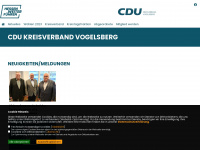 cdu-feldatal.de Webseite Vorschau