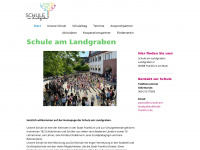 schuleamlandgraben.de Webseite Vorschau