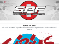 swiss-paintball-federation.ch Webseite Vorschau