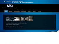 md-metallverarbeitung.de Webseite Vorschau