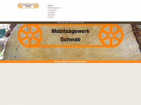 mobilsaegewerk-schwab.de Webseite Vorschau