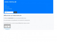 mema.de Webseite Vorschau