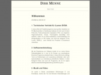 menne-ks.de Webseite Vorschau