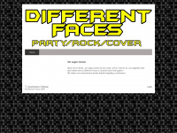 differentfaces.de Webseite Vorschau