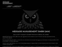 message-management.de Webseite Vorschau
