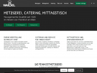 metzgerei-waibel.de Webseite Vorschau
