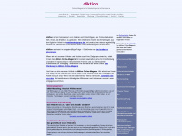 diktion.de Webseite Vorschau