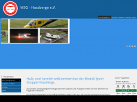 msg-hassberge.de Webseite Vorschau